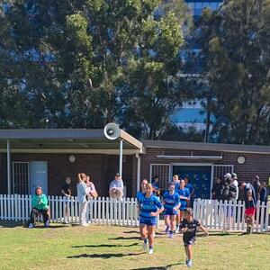 Our 14 Girls were undermanned today with school holidays and rep touch. They put in a brave effort against a strong Mounties side but unfortunately came away without the win.

Thanks to several of the Under 13s girls who backed up today after their game to make up the numbers. You played great.

The Under 14 Girls Front of Jersey sponsorship is still available for Season 2026 and is a great opportunity for a community business to get involved in our growing Girls program.