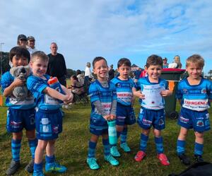 Under 5s what a team. Player of the week was Brooklyn. Well done young man.Ⓜ️