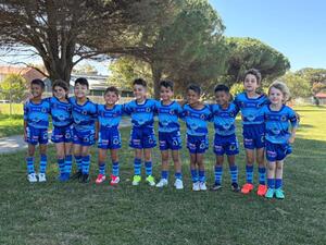 2026 Under 6 Blues. 

A few sons and daughters of our old boys in this great little side.

Under 6 Blues are proudly sponsored by the team at @bluecoast_construction