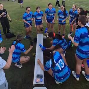 Grand Final Team 3.

Congratulations to the 16 Girls who defeated St George Dragons today to progress to next weekends Grand Final.

This is a tough team playing with limited numbers and most of the girls a year younger....Ⓜ️🩵💙

Good luck next weekend to all players and officials.

Thats 2 from 2 for our girls today.