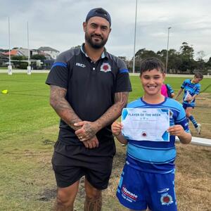 9 Blues young gun Stel got the man of the match today.Ⓜ️