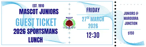 2026 season Launch & Sportsmans Lunch Ticket